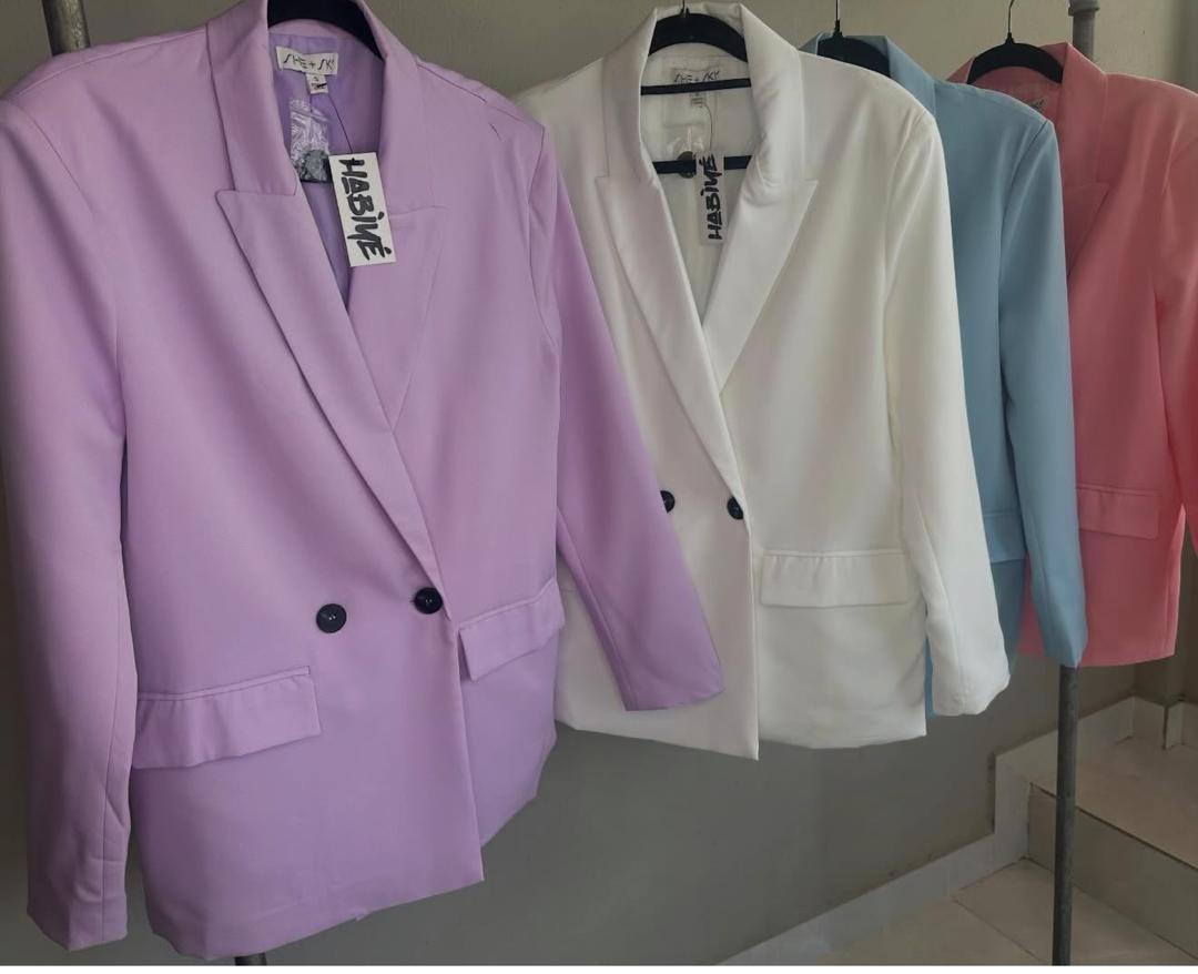 Double-breasted blazers